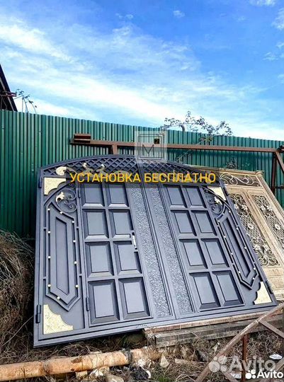 Матовые Ворота в Махачкале на заказ