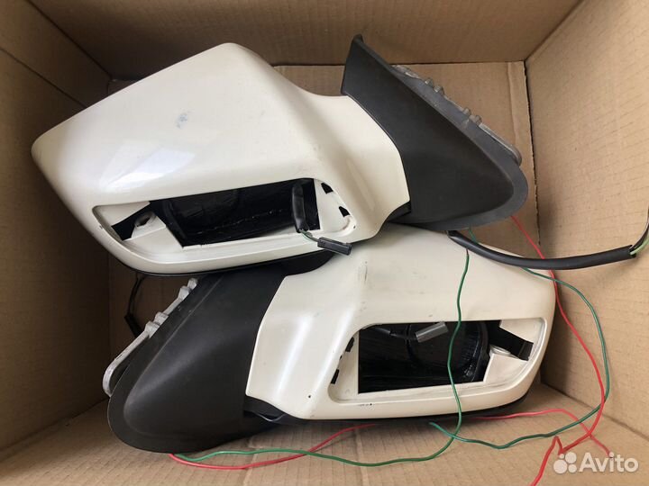 Электрозеркала на burgman/sky wave 650