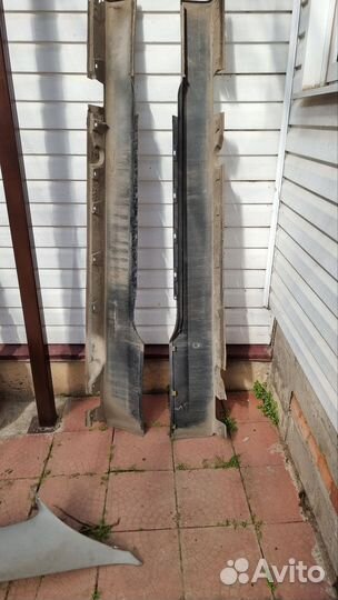 Накладка порогов bmw e63