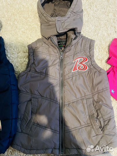 Теплые вещи пакетом 5-6 лет