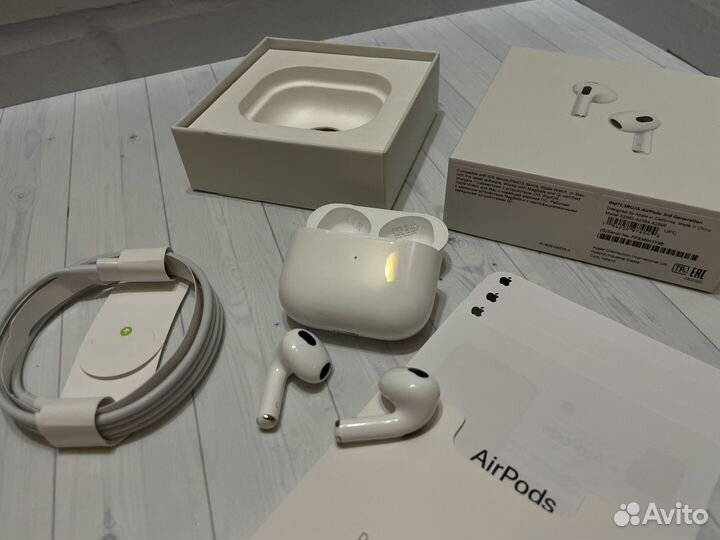 Наушники Airpods 3 Luxe / Premium + Гарантия