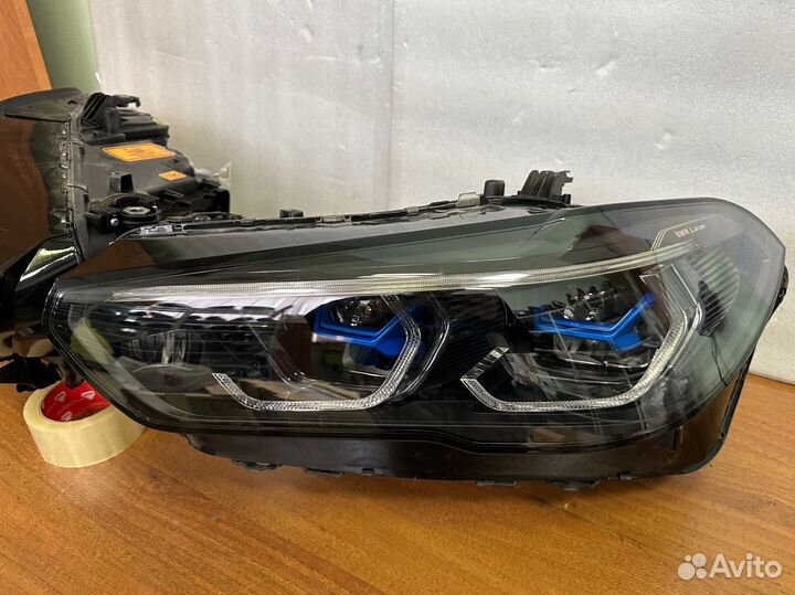 Фара передняя Bmw X5M F95 Laser Shadow Line Black