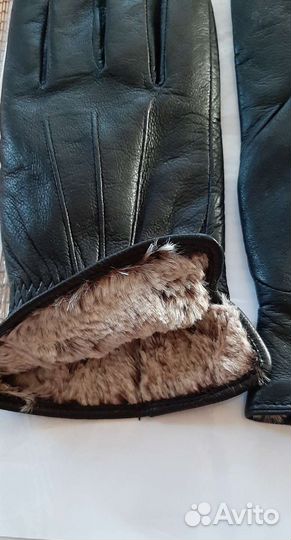 Мужские кожаные перчатки