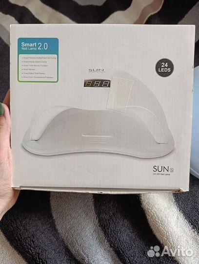 Лампа для маникюра led/uv