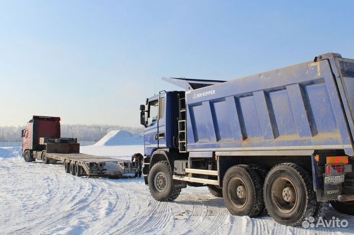 Трал перевозка негабаритных грузов