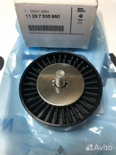 Ролик дополнительный руч, ремня BMW (11287535860)