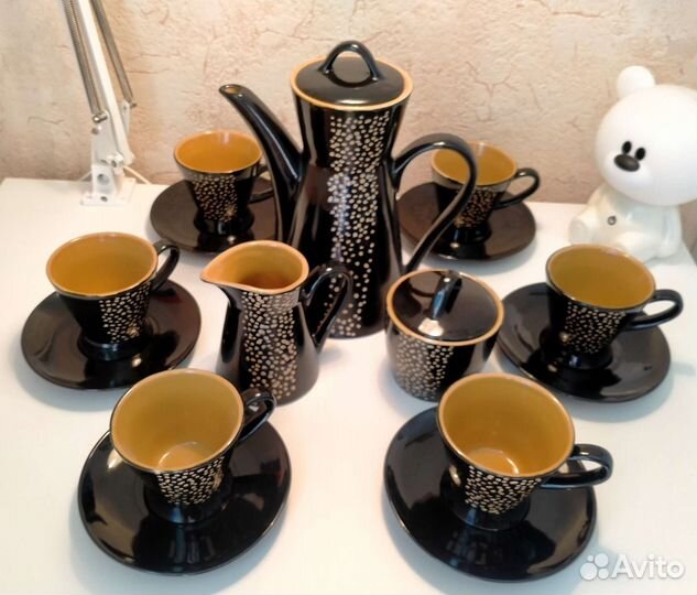 Кофейный сервиз на 6 персон