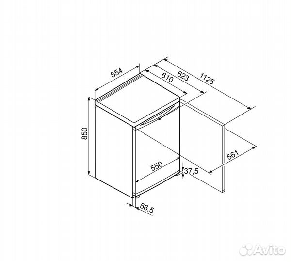Холодильник Liebherr T 1700-21 Новый