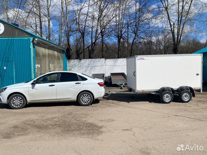 Двухосный промтоварный фургон. Фаркопы. Рассрочка