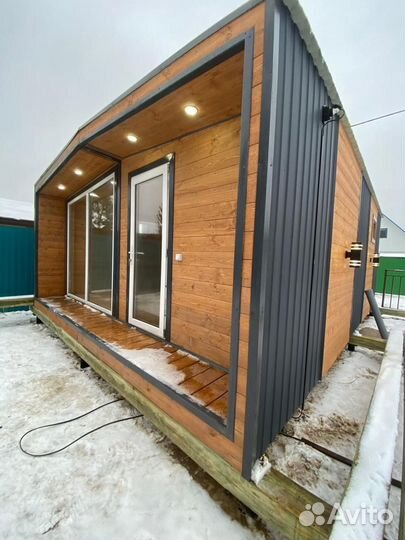 Готовые мобильные бани под ключ