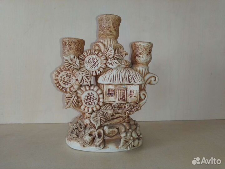 Подсвечник керамика