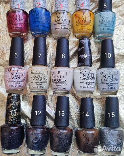 Лаки для ногтей opi