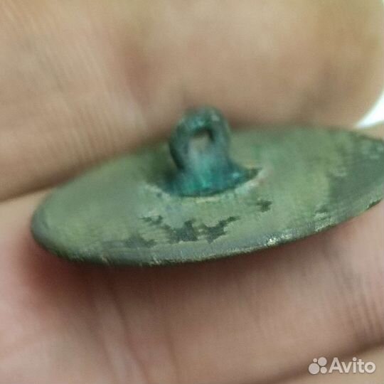 Царская пуговица с гербом Санкт-Петербурга