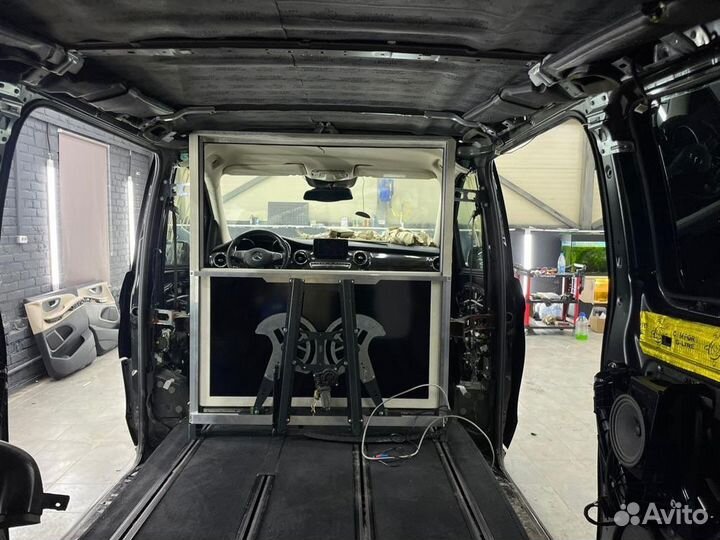 Комфортные сиденья на Mercedes V W447 тюнинг