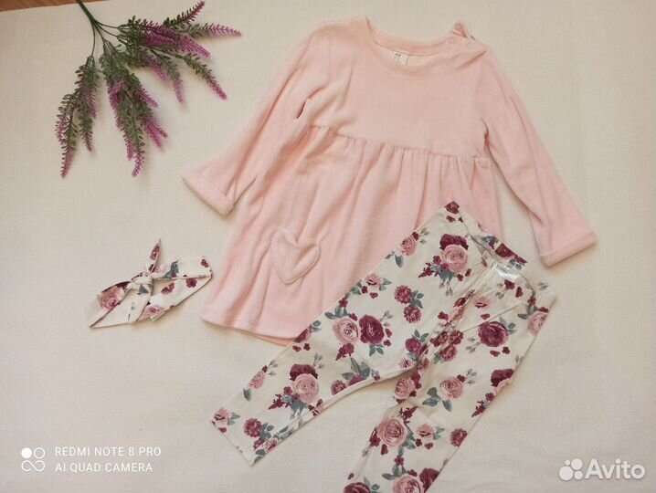 Костюм для девочки hm 92