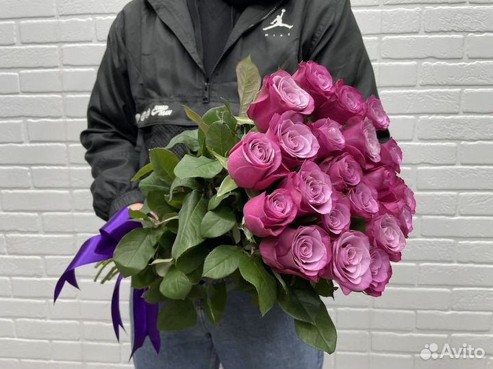 Букет из 51 розы, заказать цветы, доставка