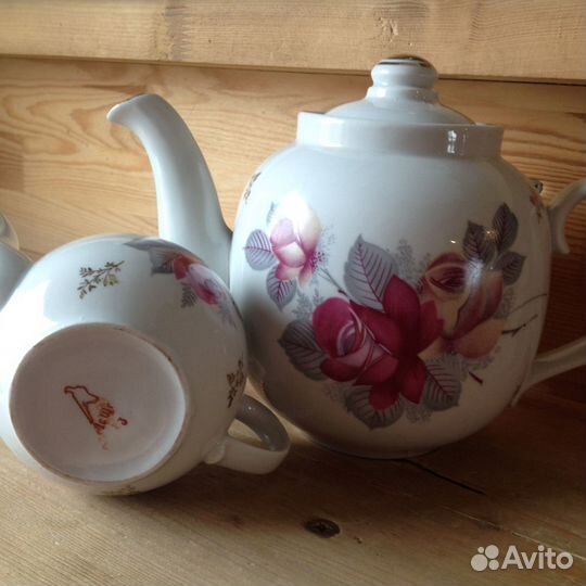 Чайники фарфоровые СССР