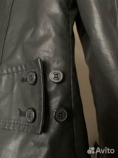 Кожаный плащ