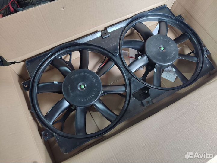 Вентилятор охлаждения Нива Шевроле венто63 новый