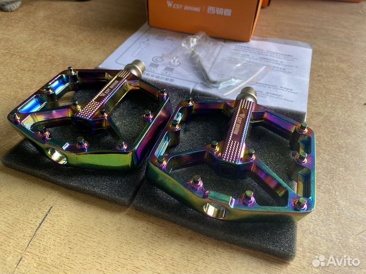 Педали для велосипеда на промах 