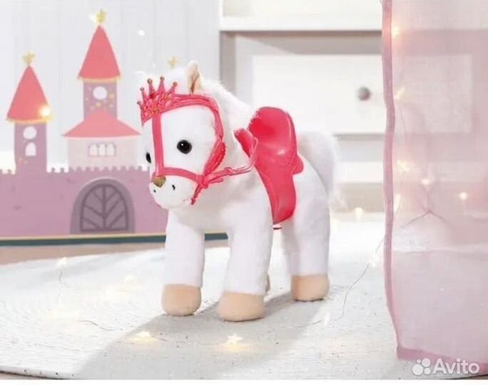 Мягкая игрушка лошадь