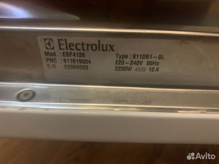 Посудомоечная машина Electrolux esf4126