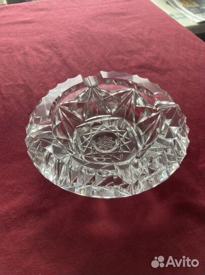 Пепельница хрустальная СССР