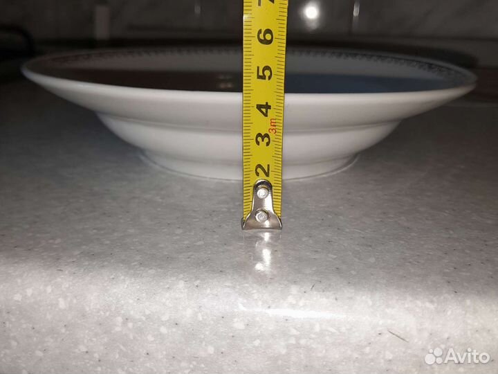 Тарелки глубокие,фарфор СССР, Песочное