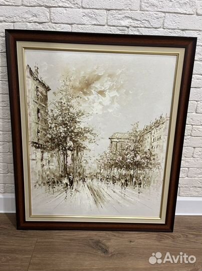 Картина маслом на холсте