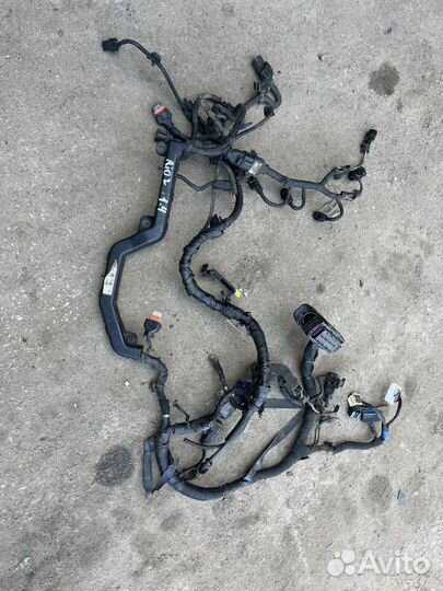 Подкапотная проводка kia rio 2 1.4