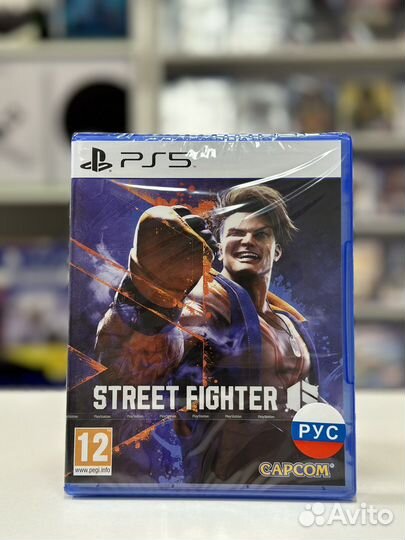 Street fighter 6 PS4/PS5 (новый) Русские субтитры
