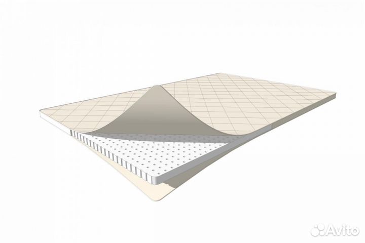 Тонкий матрас топпер