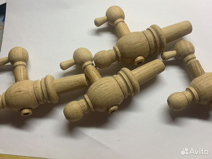 Краник дубовый доя бочки