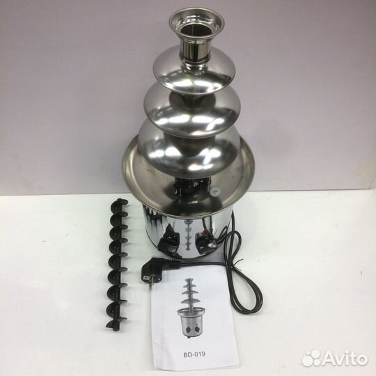 Шоколадный фонтан Chocolate Fondue Fountain 46см