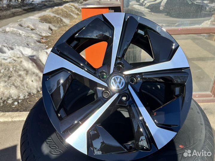 Новые диски R18 на Volkswagen Tiguan Skoda Karoq