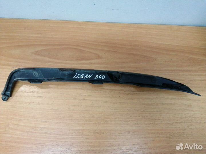 Накладка под фару левая Renault Logan 2 2014+