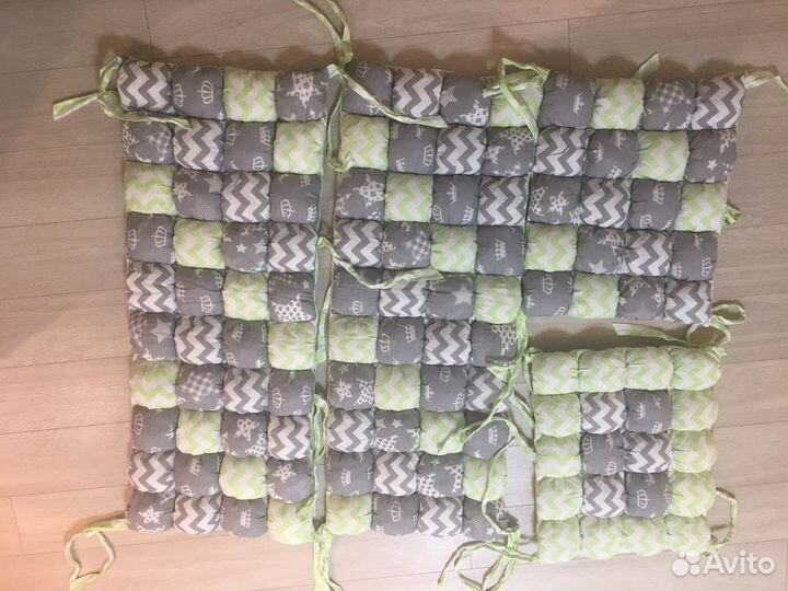 Бортики в детскую кроватку бу