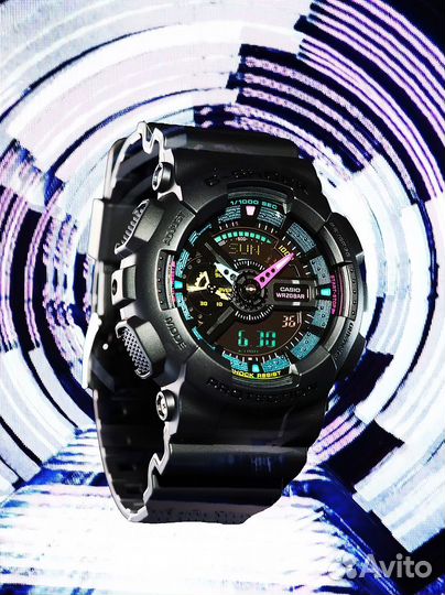 Мужские наручные часы Casio G-Shock GA-110MF-1A