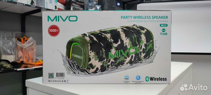 Портативная Bluetooth колонка Mivo M23 100W 93