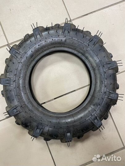 Покрышка 4х10 ёлочка для мотоблока