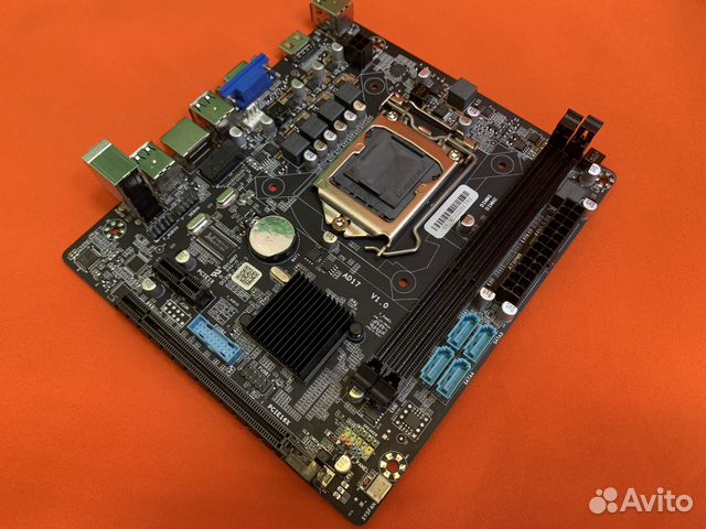 Новая Материнская плата Afox H61 на Lga1155