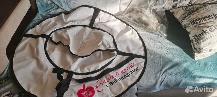 Тюббинг/Ватрушка 85х85 (Белый)