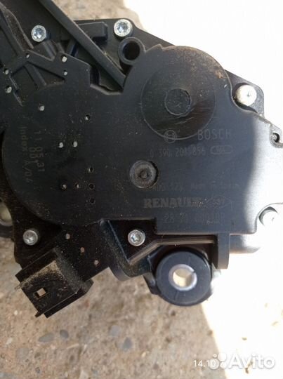Двигатель стеклоочистителя renault grand scenic 3
