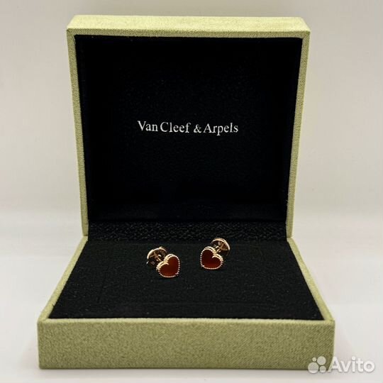 Серьги van cleef