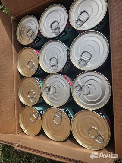 Продам влажный корм для собак Вкусмясина 25коробок