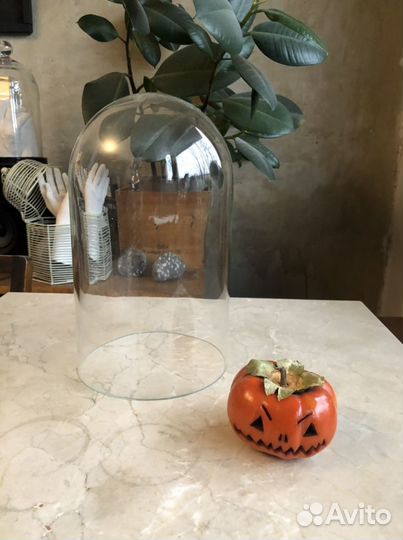 Клош стеклянный ручной работы, Франция