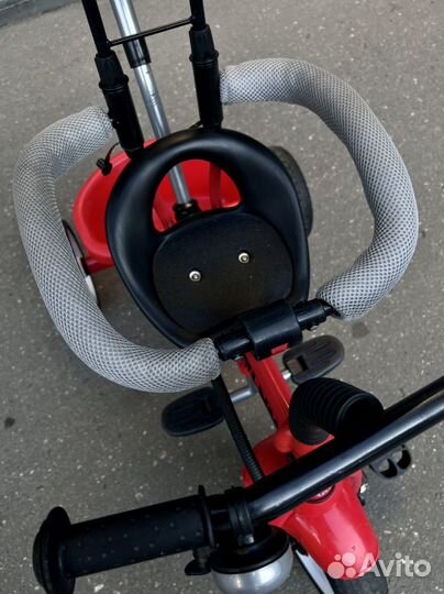 Трехколесный велосипед коляска