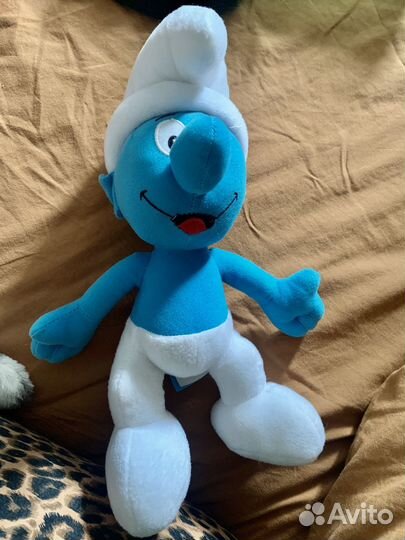 Мягкая игрушка смурфик