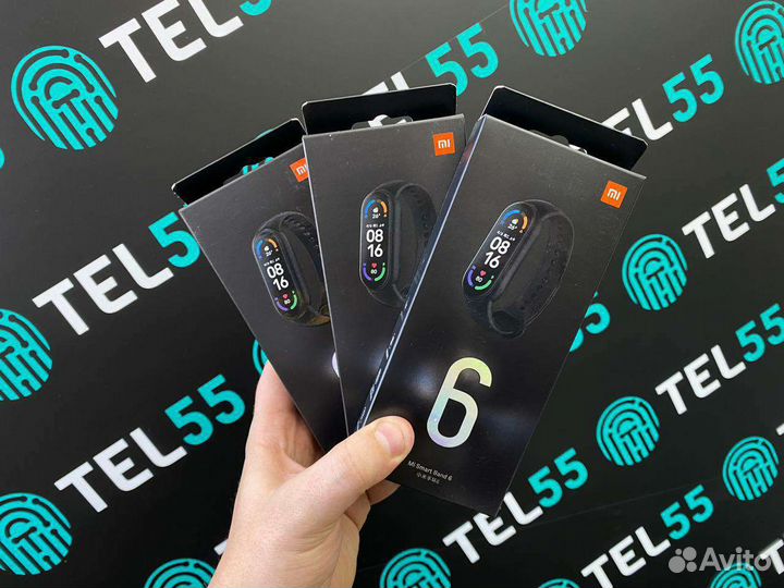 Mi band 6 + цветной ремень
