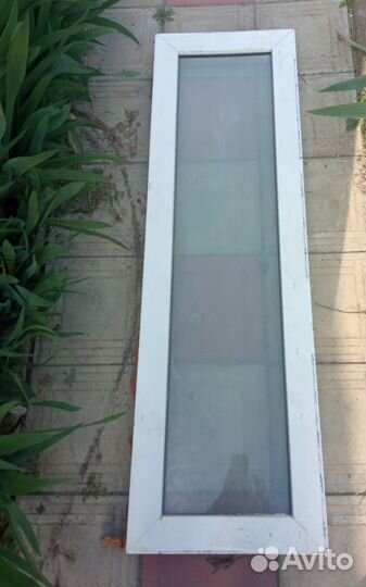 Дверь алюм бу